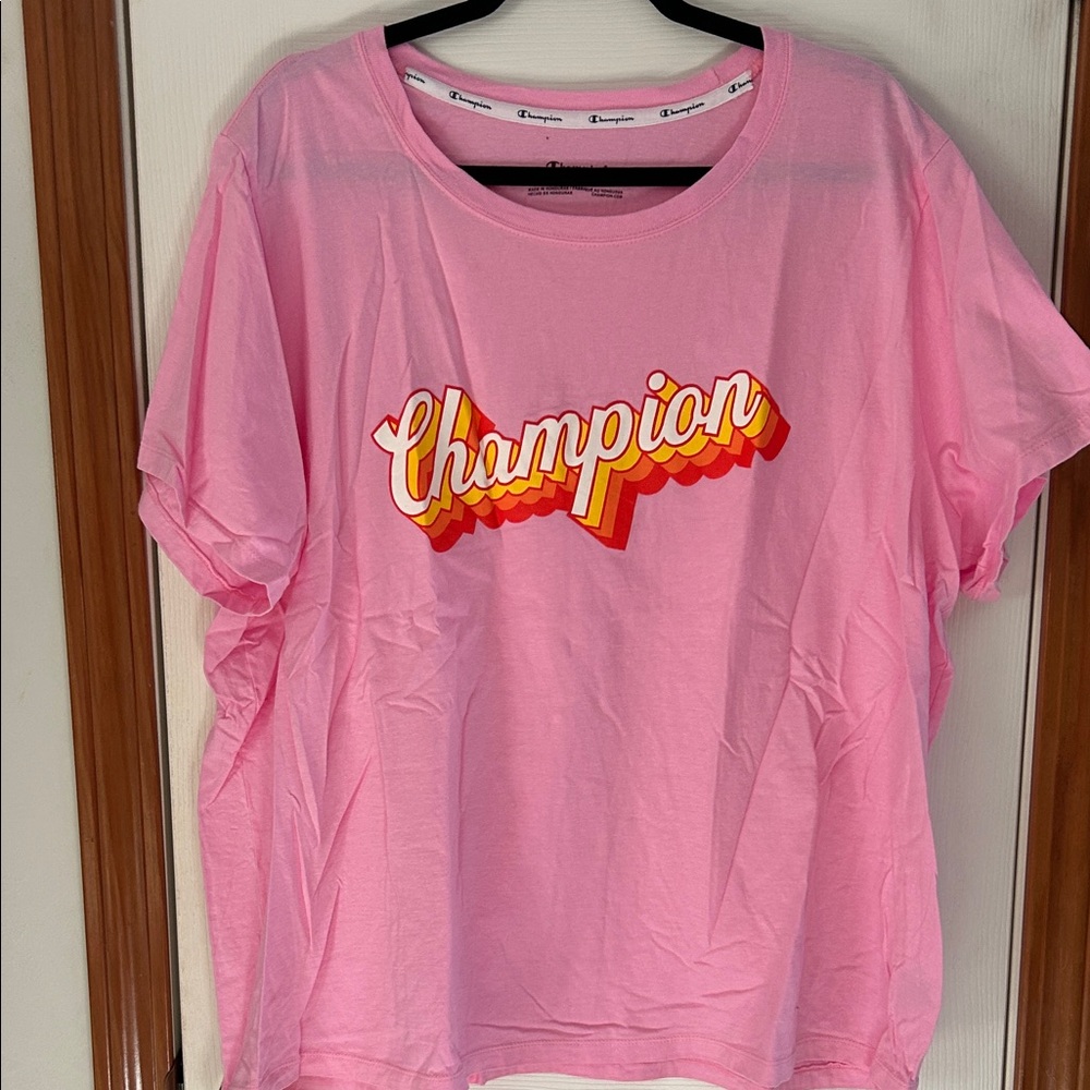 Champion Pink Graphic Women's Tee